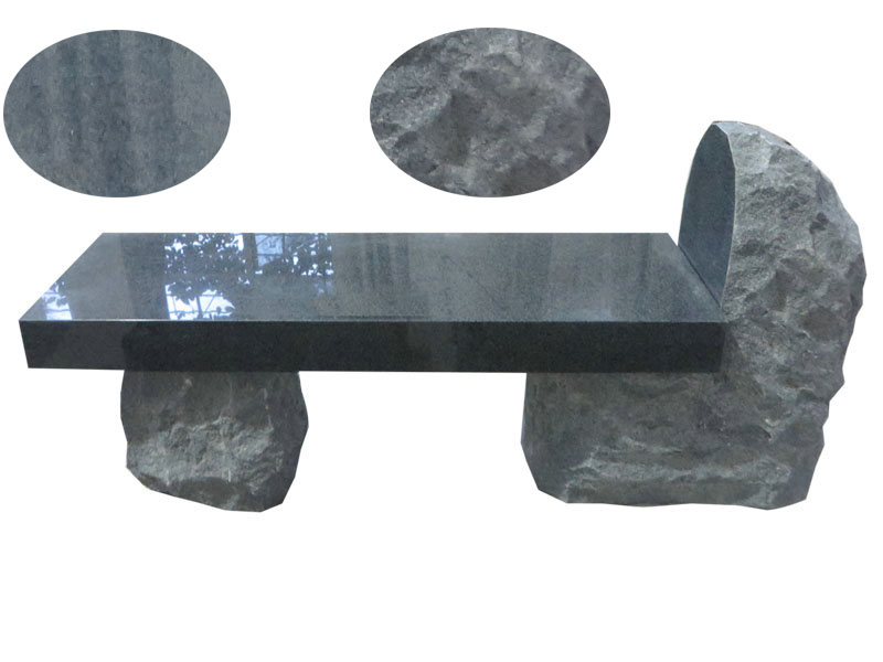 Simple Stone Memorial Benches 