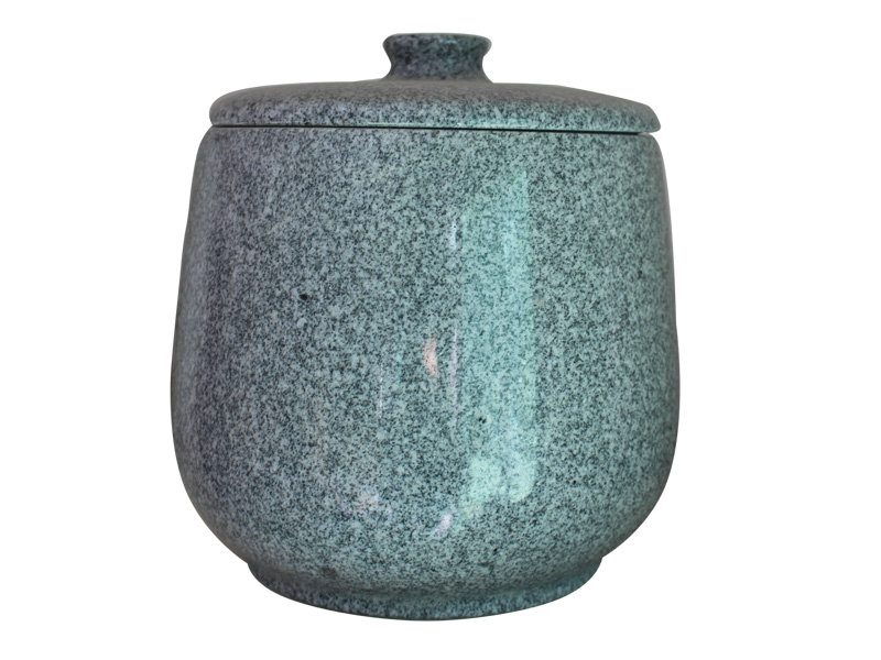 Simple Grey Granite Cremation Urn Box